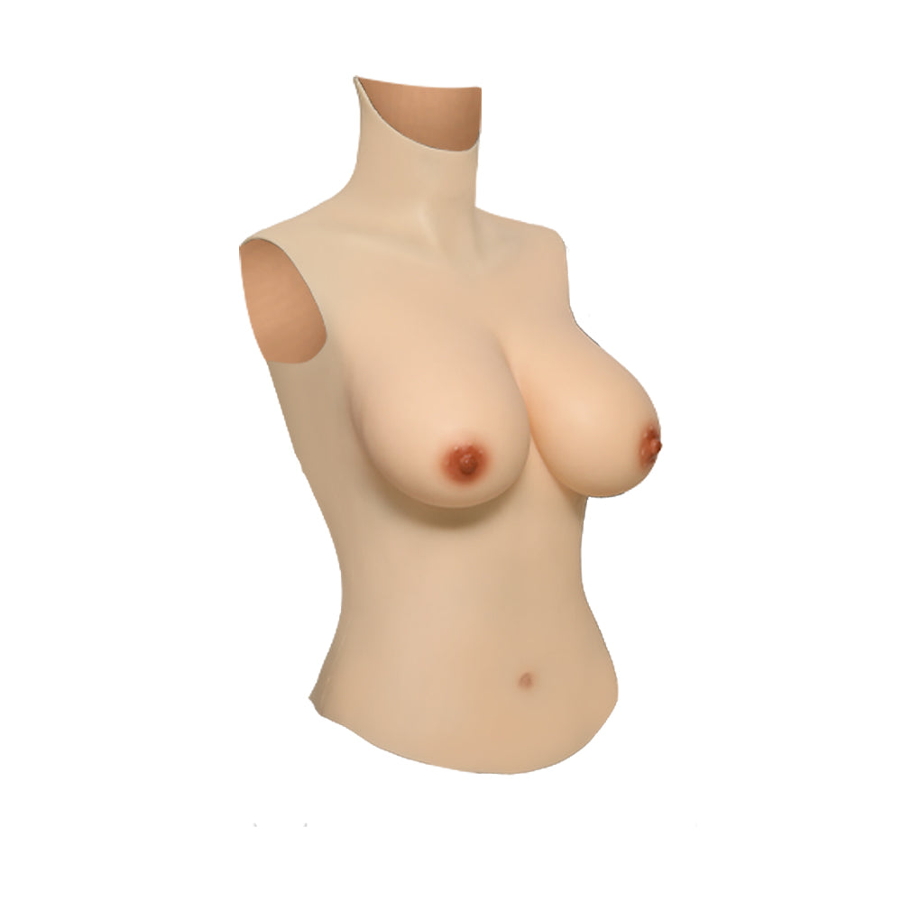 C-G cup Long Silicone Breastplate 5G