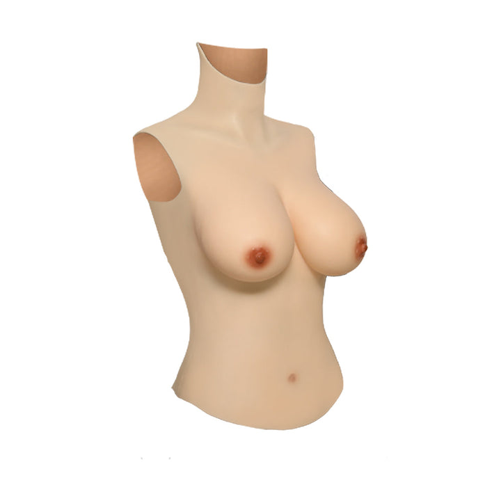 C-G cup Long Silicone Breastplate 5G