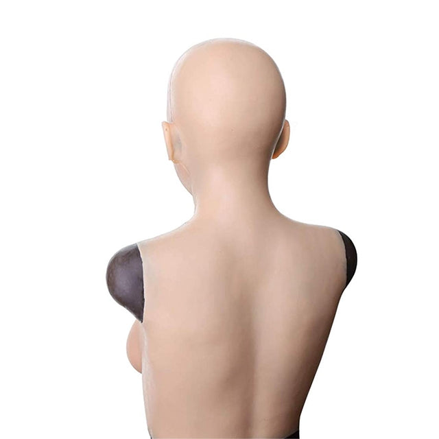 Christine with Breast Female Silicone Head Mask 4G