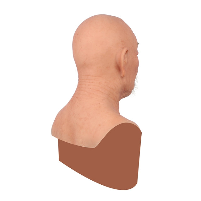 William Silicone Old Man Head Mask - KUMIHO
