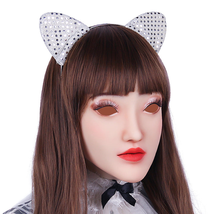Sophia Silicone Female Head Mask 1G