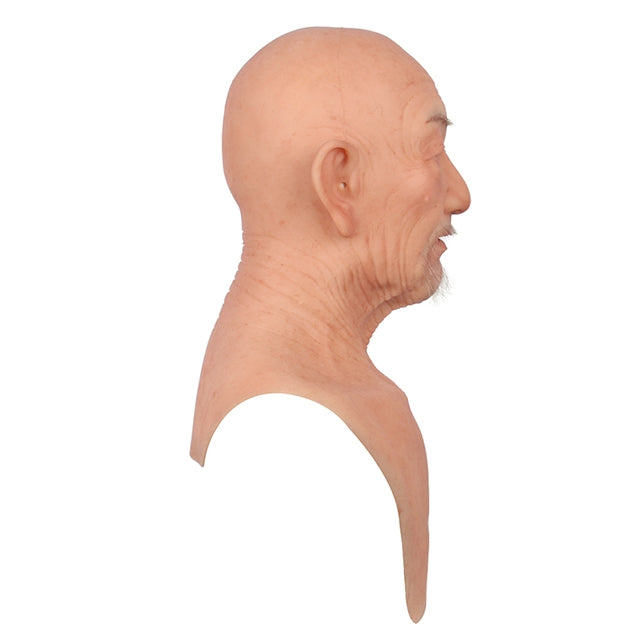 William Silicone Old Man Head Mask - KUMIHO