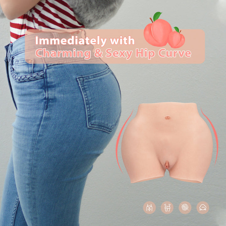 Silicone Panty Hip Enhancer Body Shaper Buttocks 8G