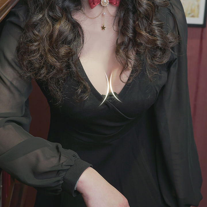 C-F Cup Round Collar Breastplate with Fleece Lined Base Layer