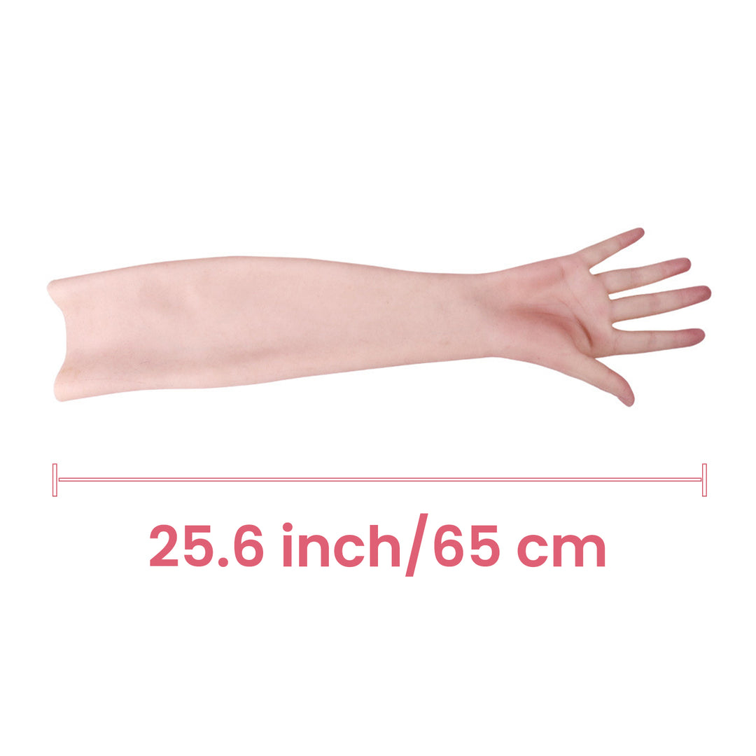 Realistic Female Silicone Gloves 8G