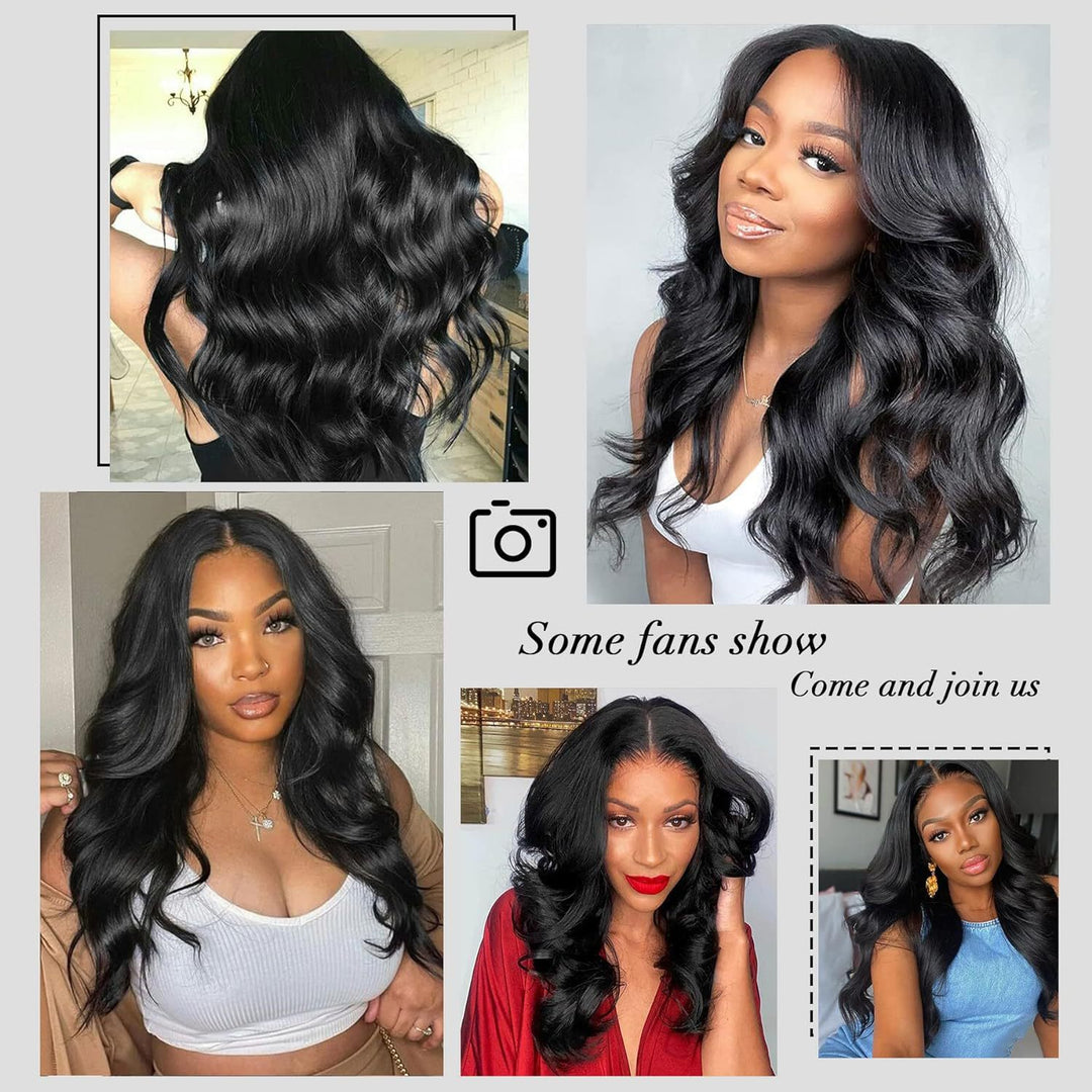 Wig Long Curly Synthetic Hair