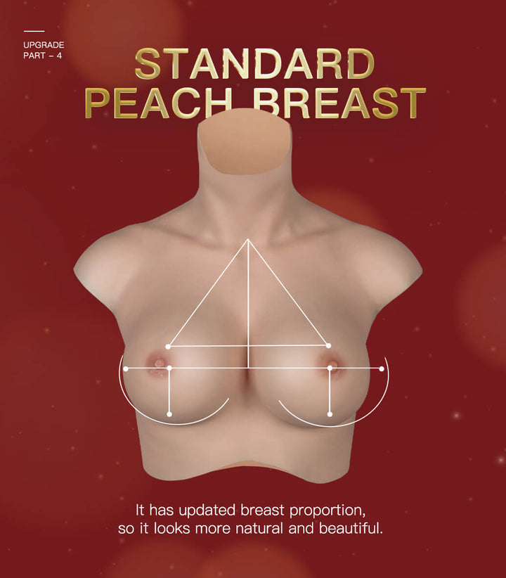 B-H CUP Realistic Silicone Breast Forms 7G