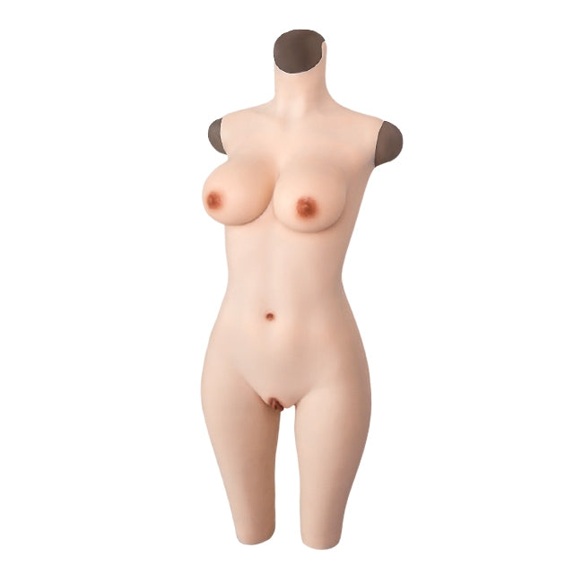 D-G Cup Half-length Silicone Bodysuit 4G