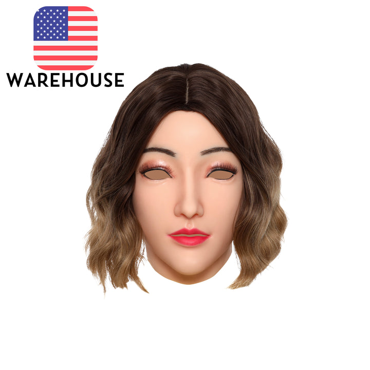 Alice Silicone Female Head Mask