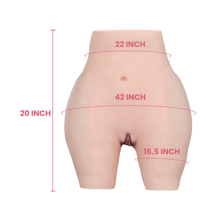 Extended Silicone Panty Hip Enhancer Body Shaper Buttocks 8G