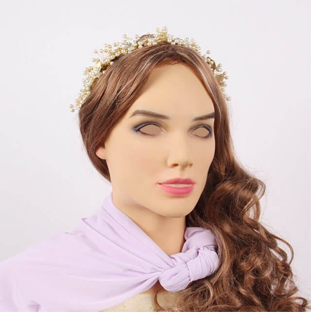 Beatrice Silicone Female Head Mask