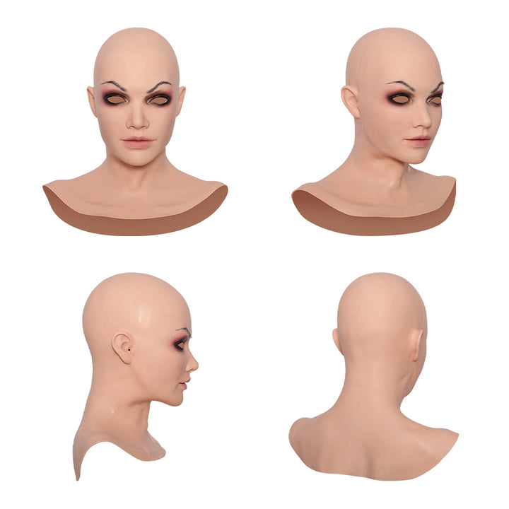 Beatrice Silicone Female Head Mask