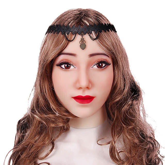 Kathy Silicone Female Head Mask