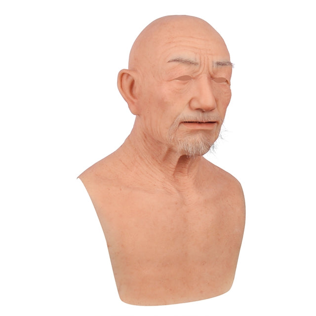 William Silicone Old Man Head Mask - KUMIHO