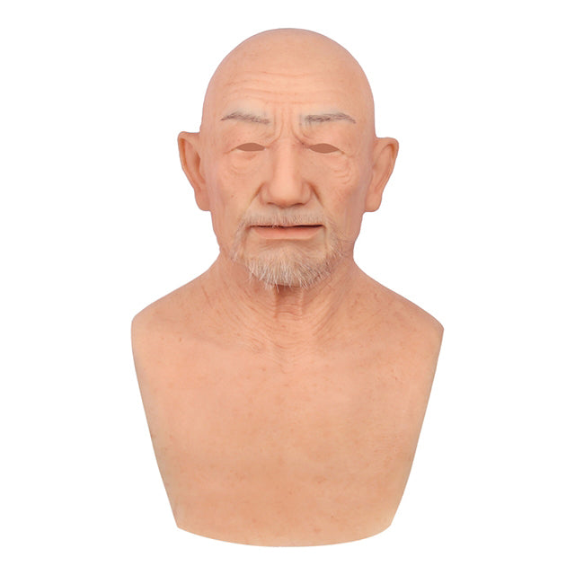 William Silicone Old Man Head Mask - KUMIHO